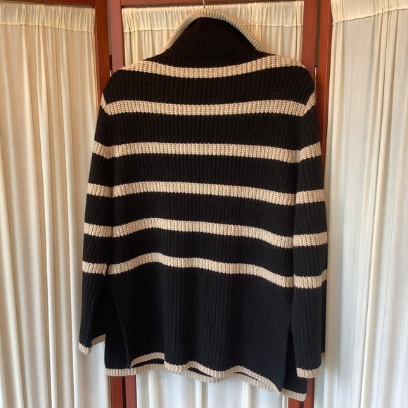 Reiss Woman’s Wool Blend Sweater Striped Size Small - Picture 4 of 9